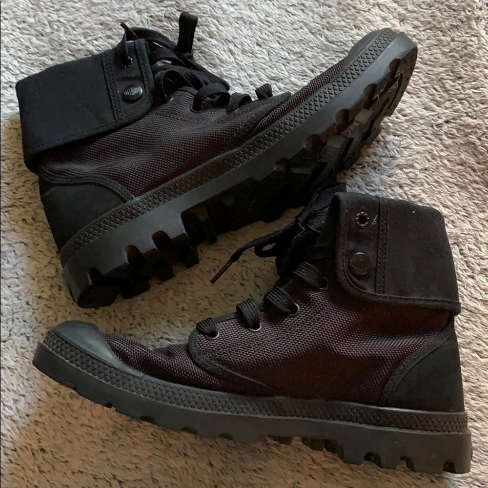Palladium Boots Mens Baggy Canvas Boots